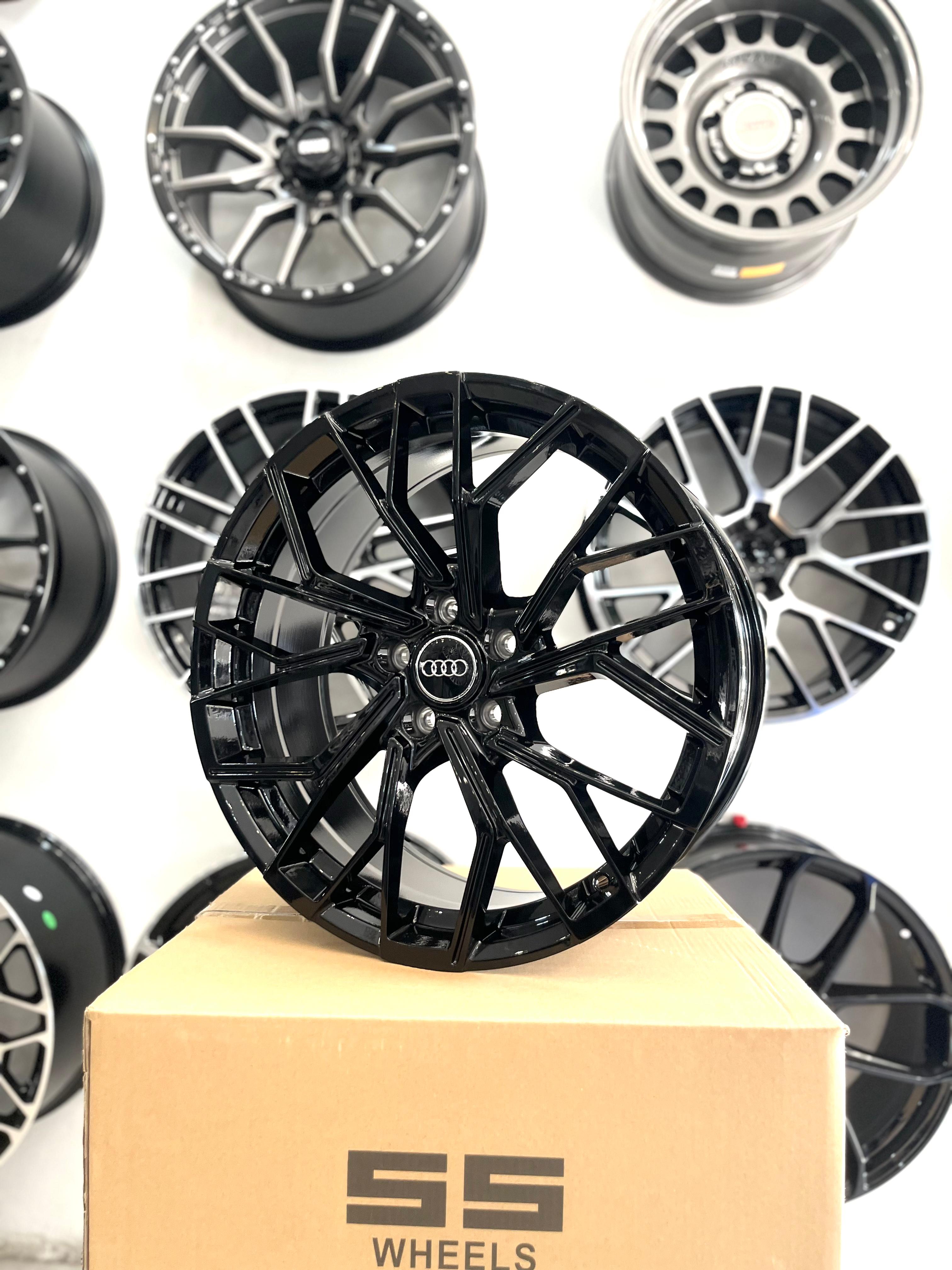 Audi fitted with stylish aftermarket wheels